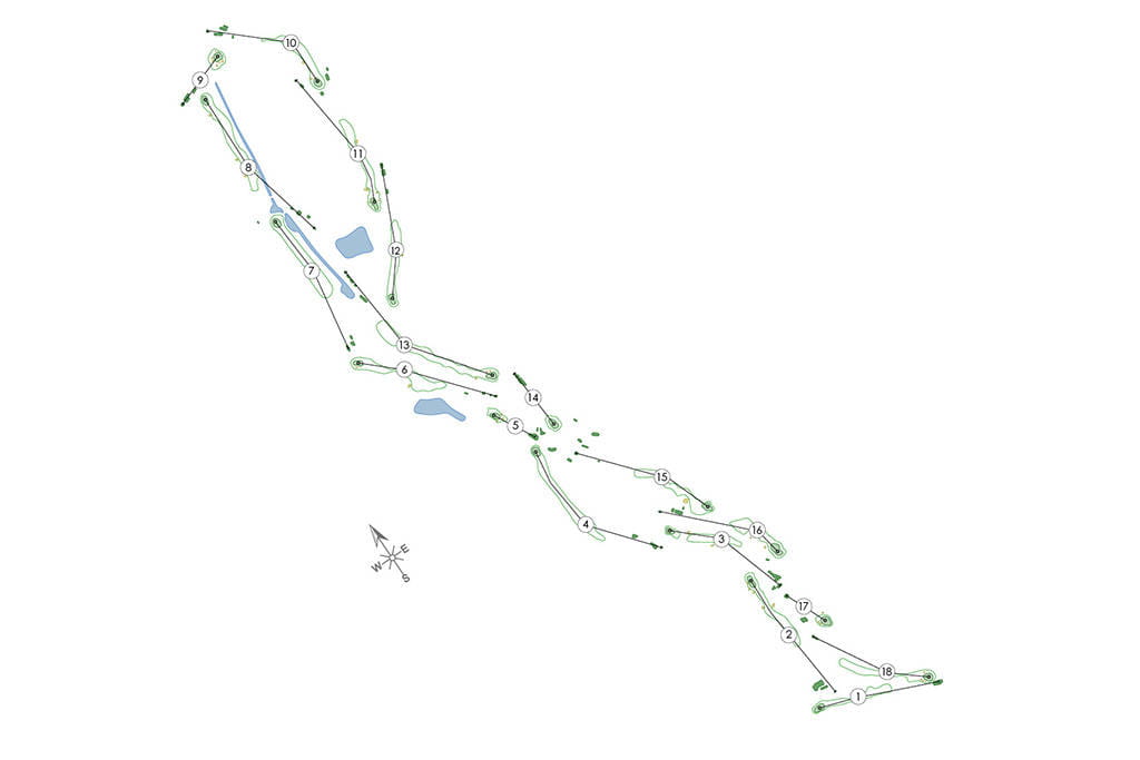 Burnham & Berrow course map ahead of 2025 Final Qualifying.